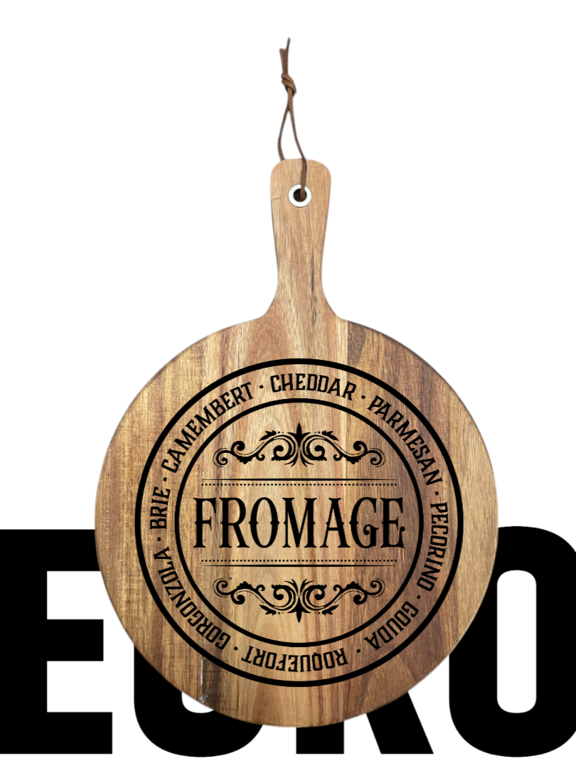 Medium European Inspired Cutting Board image 0