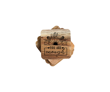 Inspirational Wooden Coasters