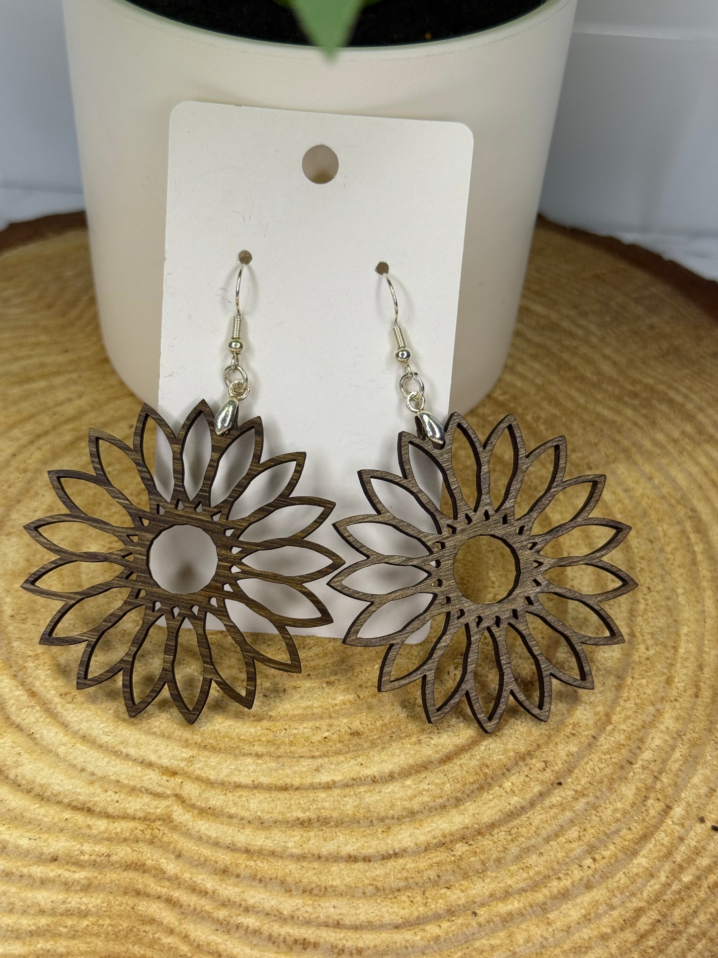 Boho Floral Burst Earrings