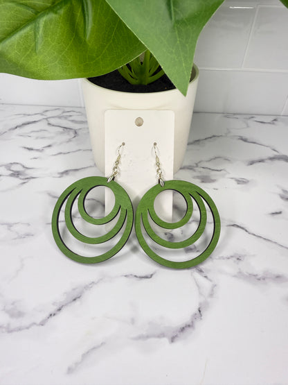 Boho Trio Loop Earrings