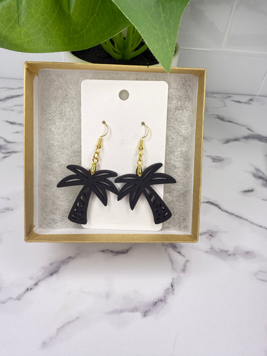 Palm Tree Earrings