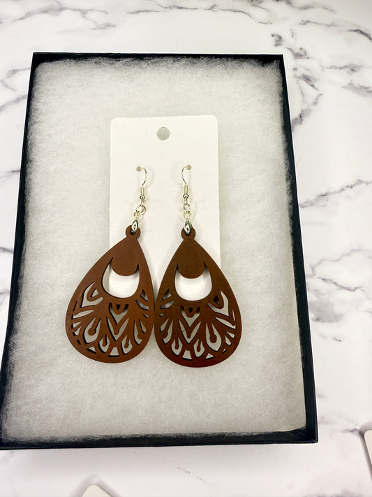 Mandala Drop Earrings