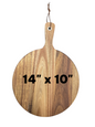Personalized Monogram Acacia Wood Cutting Board