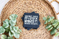 Winter-Themed Engraved Slate Coasters