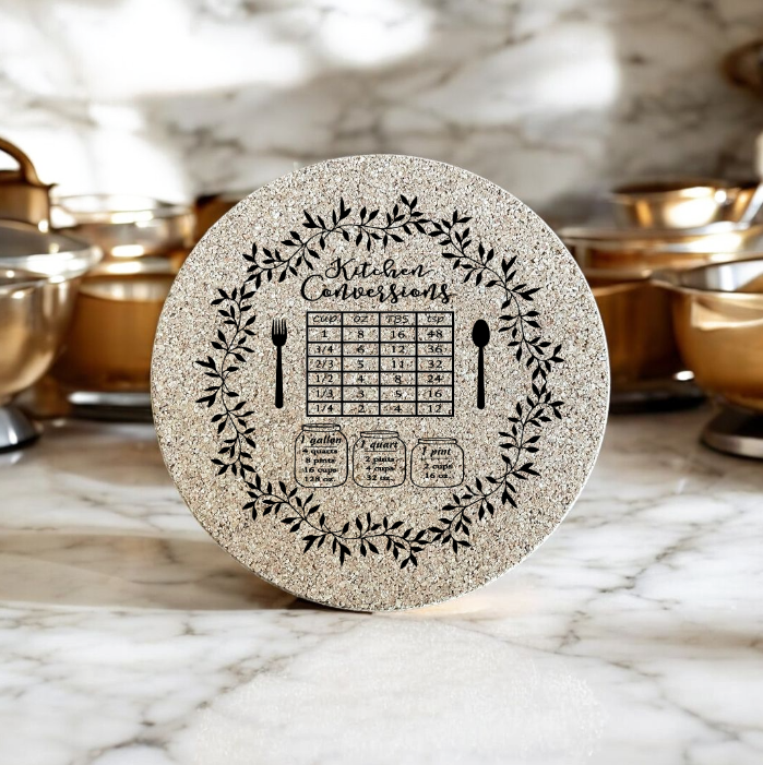 Cork Trivets: Kitchen Conversion Trio image 1