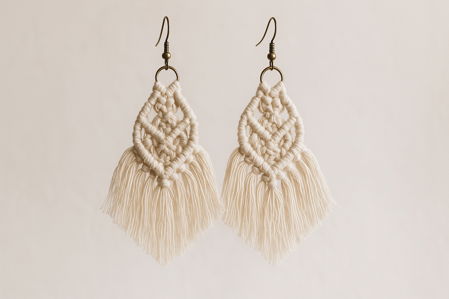 macrame earrings
